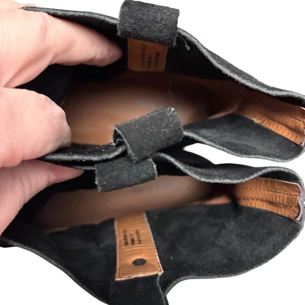 Frye & Co. Sarah Shortie Ankle Boots – Women’s Sz 6.5M Black Suede